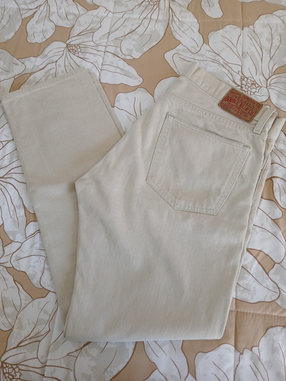 Ralph Lauren Double RL Limited Production Run Japanese Selvege Denim Jeans